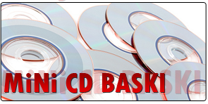 mini cd dvd baskı